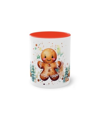 Gingerbread Man Mug Mug, 11oz